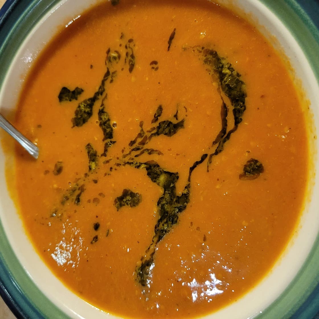 Creamy Tomato Soup with Mozza-ball Skewers