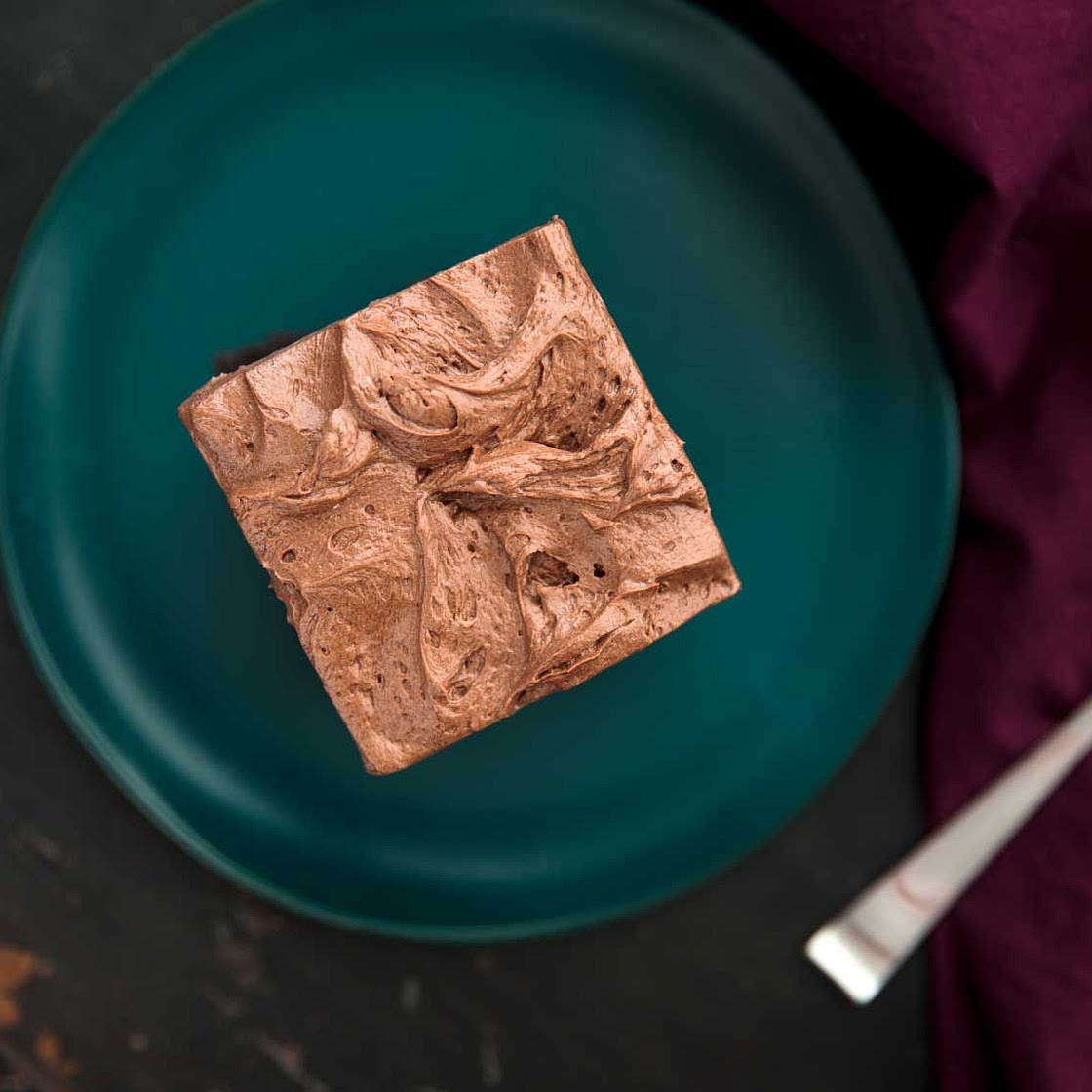 Creamy Eggless Chocolate Frosting Recipe