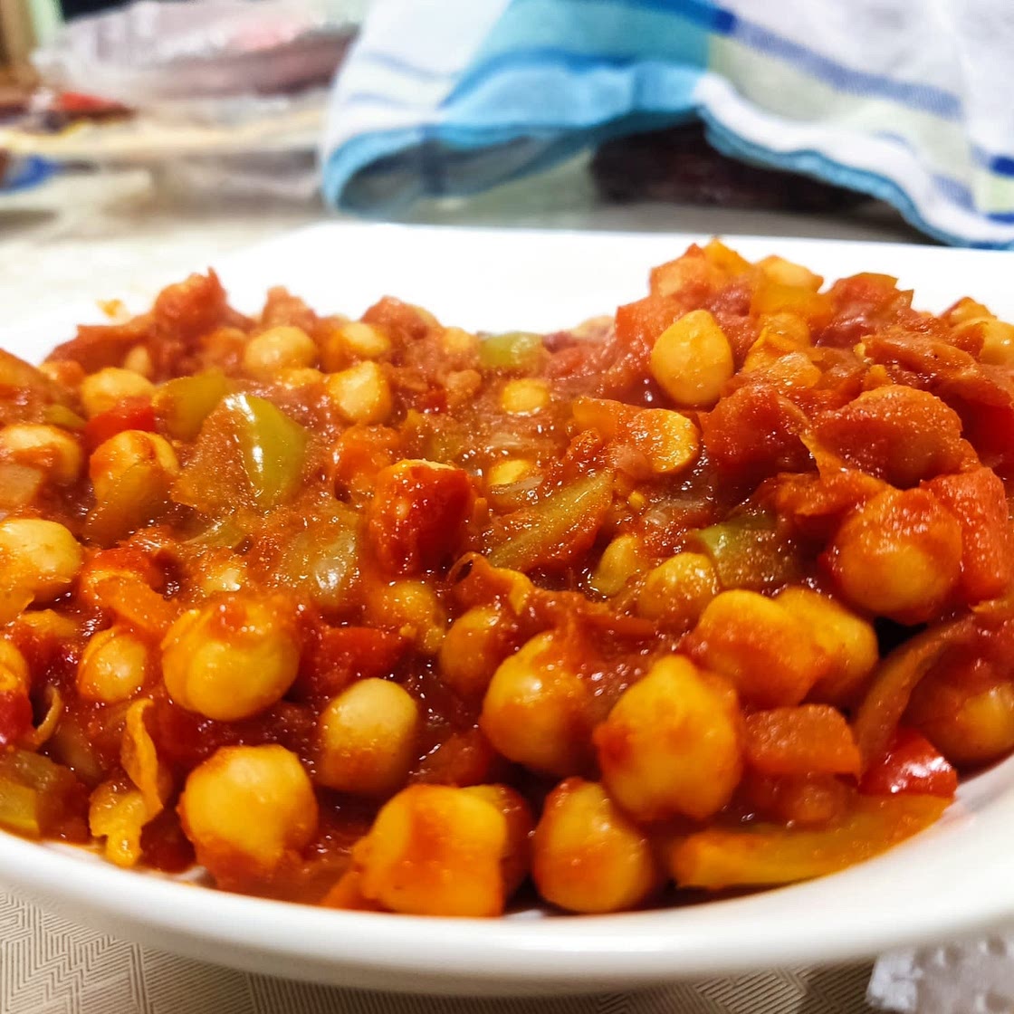Indisches Kichererbsen-Curry