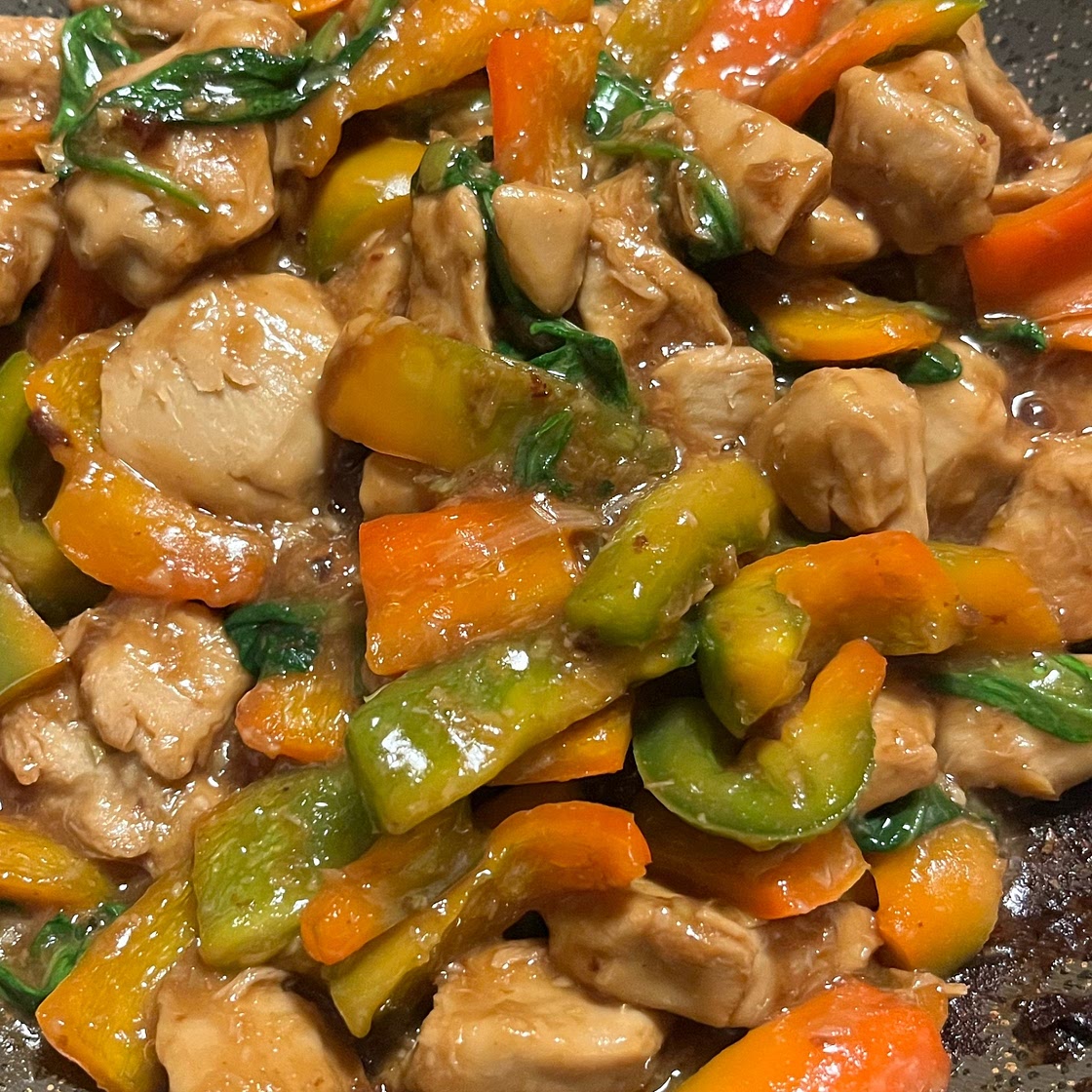 Vegan Kung Pao Chicken