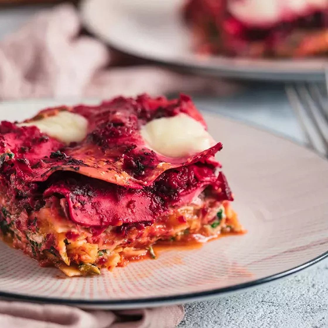 Lasagnes de betterave