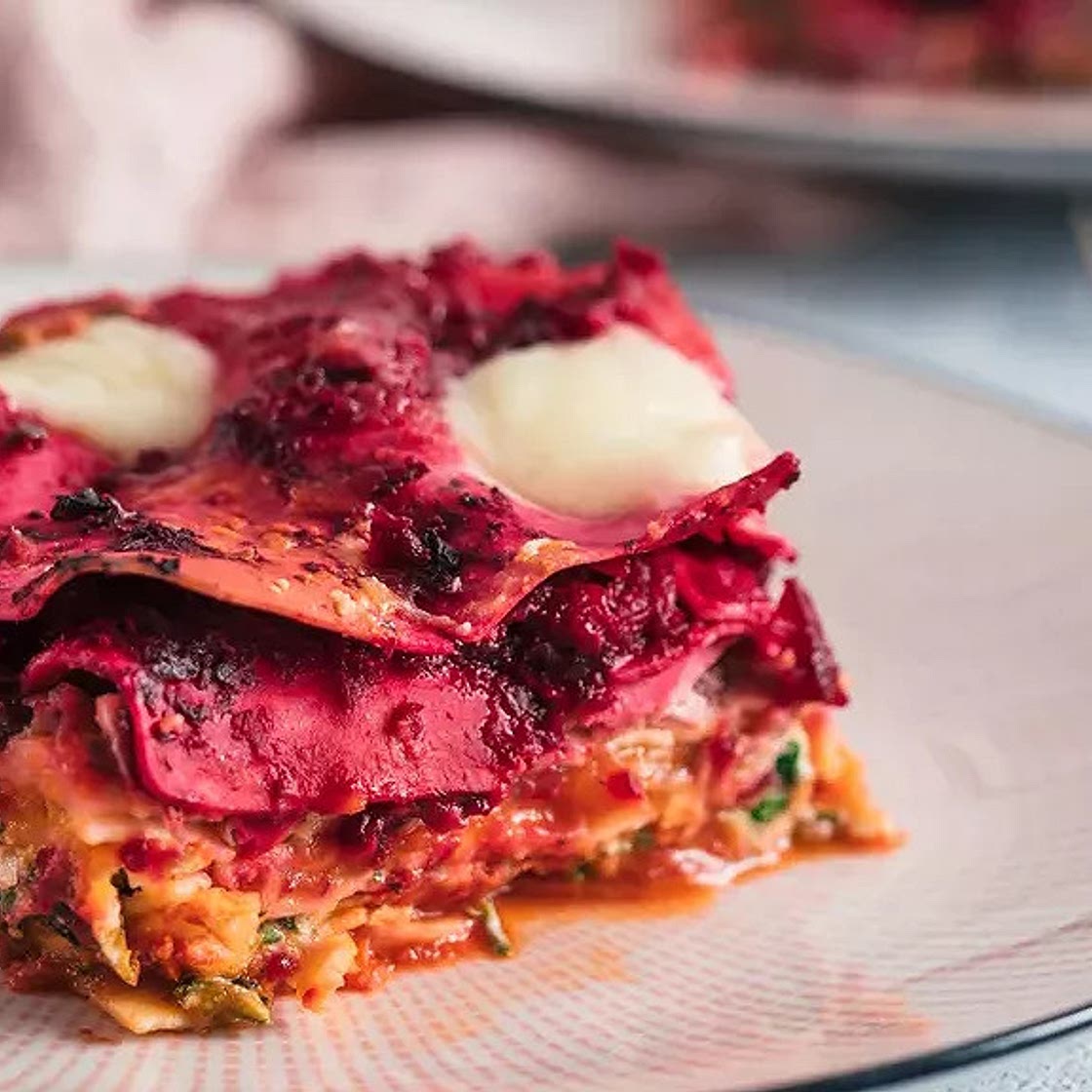 Lasagnes de betterave