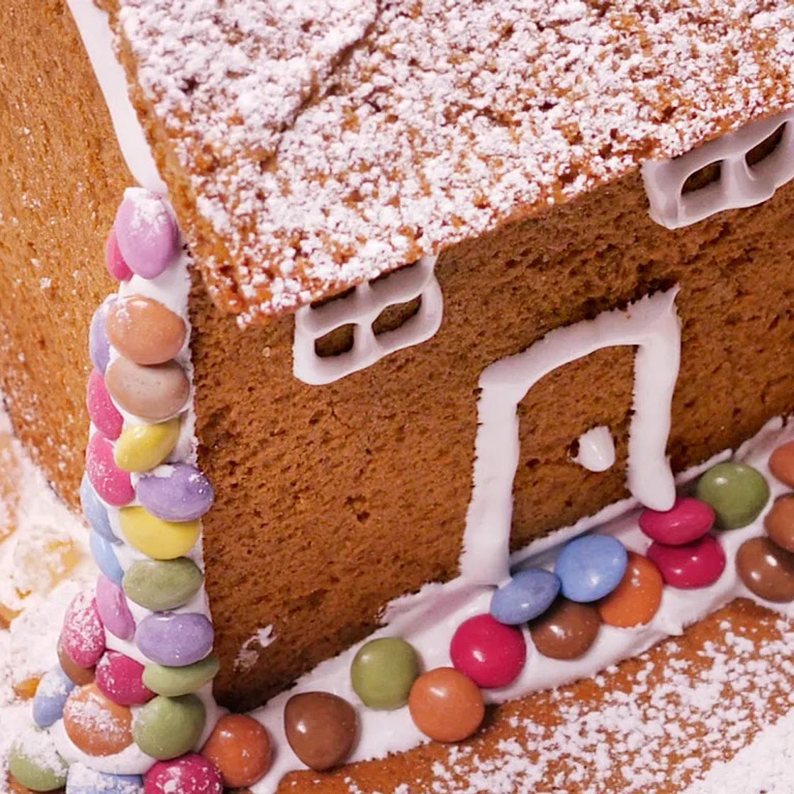 Bonhomme et maison en pain d'épices