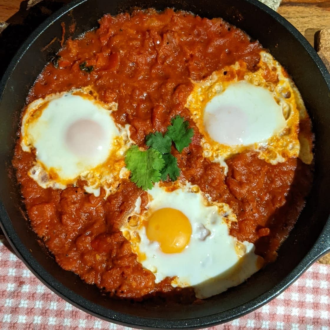 Middle Eastern Shakshuka / Shakshouka /Chakchouka