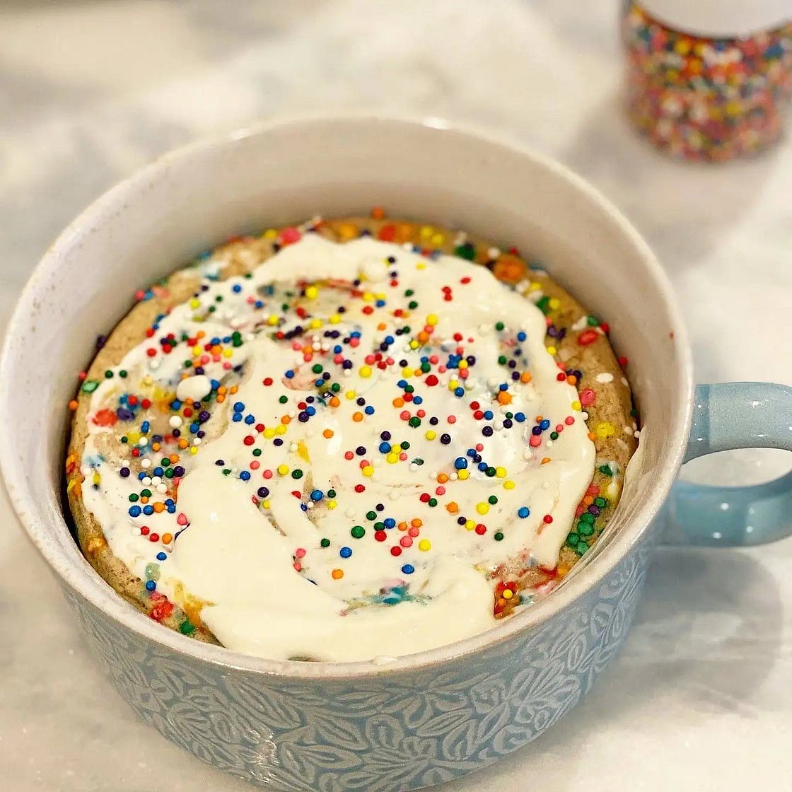 Sugar Cookie Protein Baked Oats