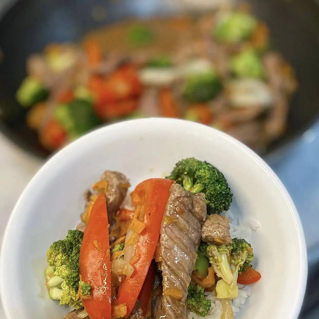 Healthy Sirloin Stir Fry