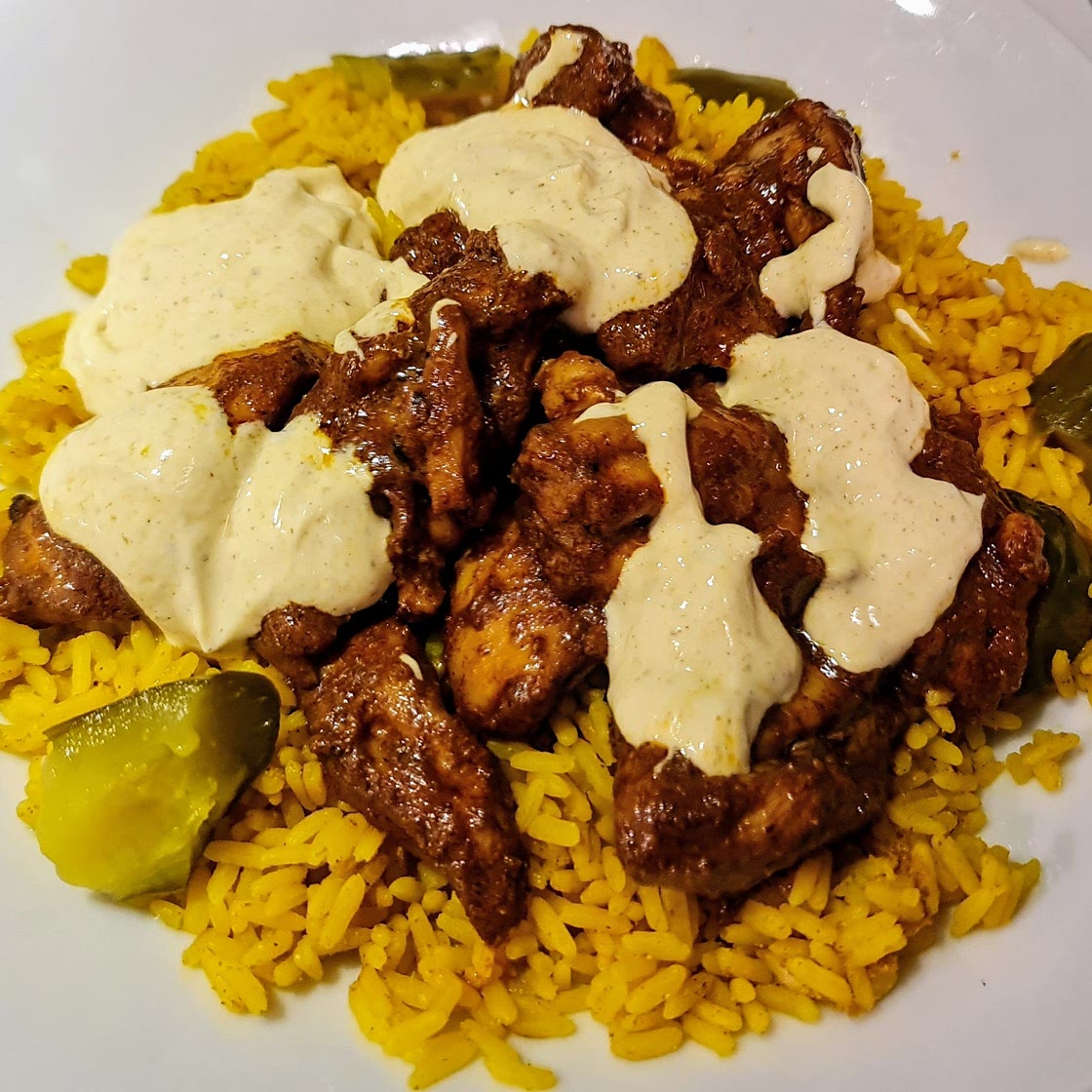 Chicken Shawarma & Curry Rice