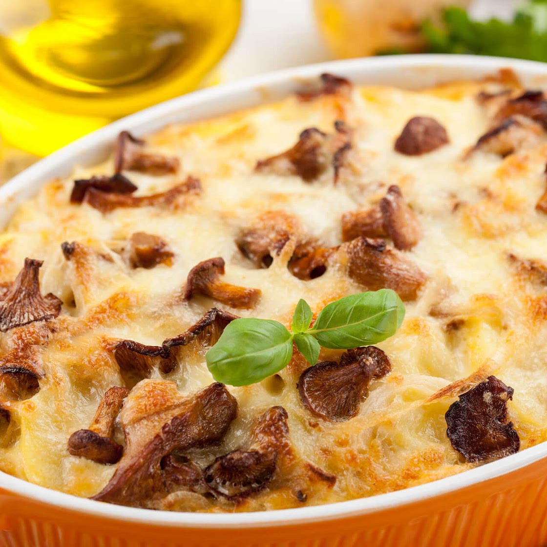 Mushroom & Potato Breakfast Casserole