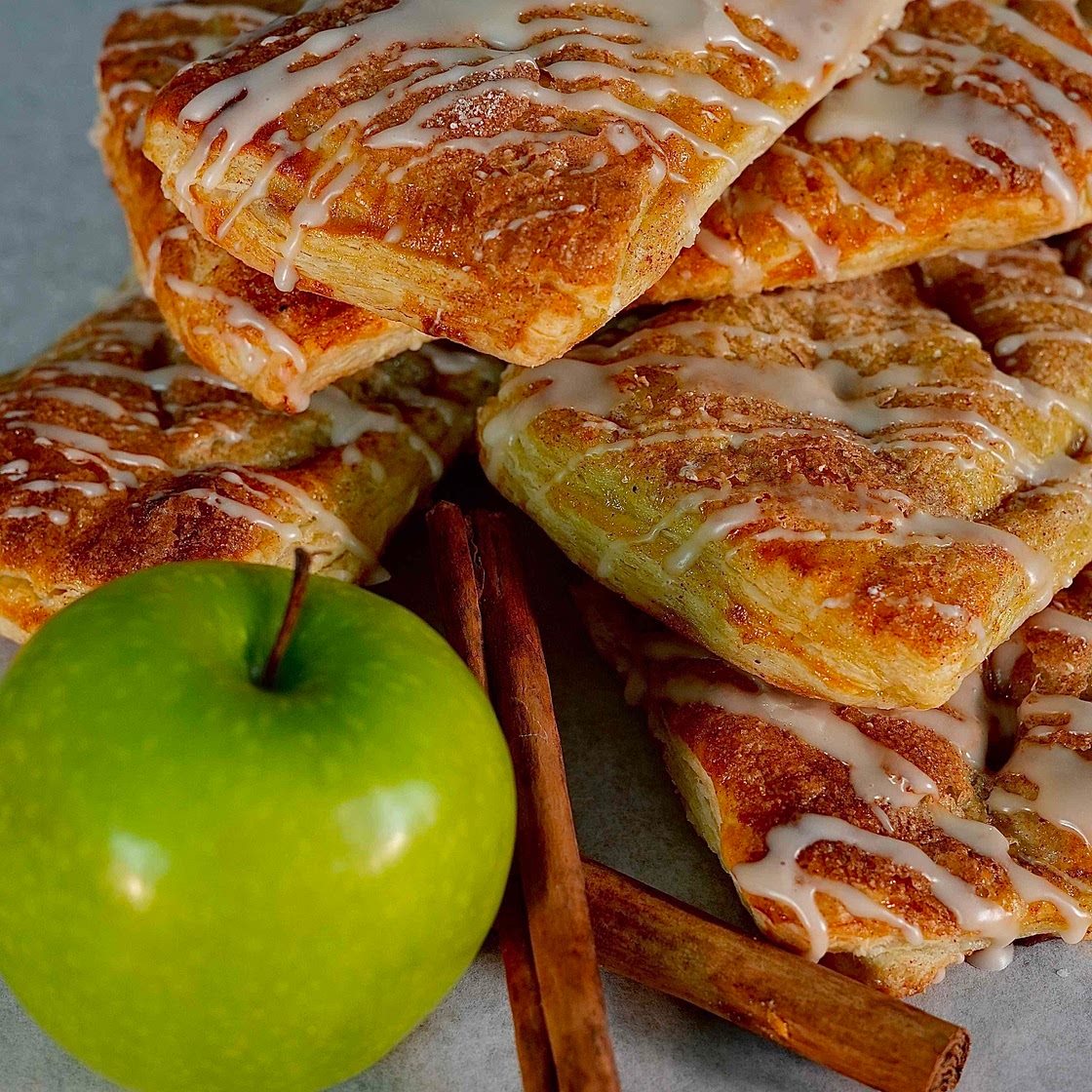 Glazed Apple Pie Turnovers