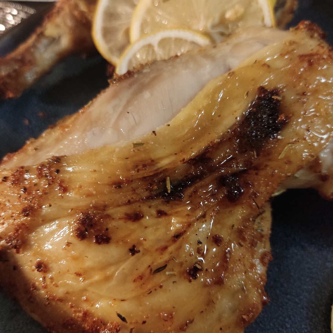 Roasted garlic and herb chicken