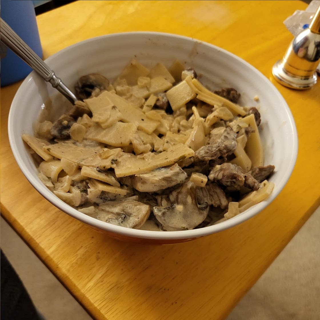 Keto Beef Stroganoff