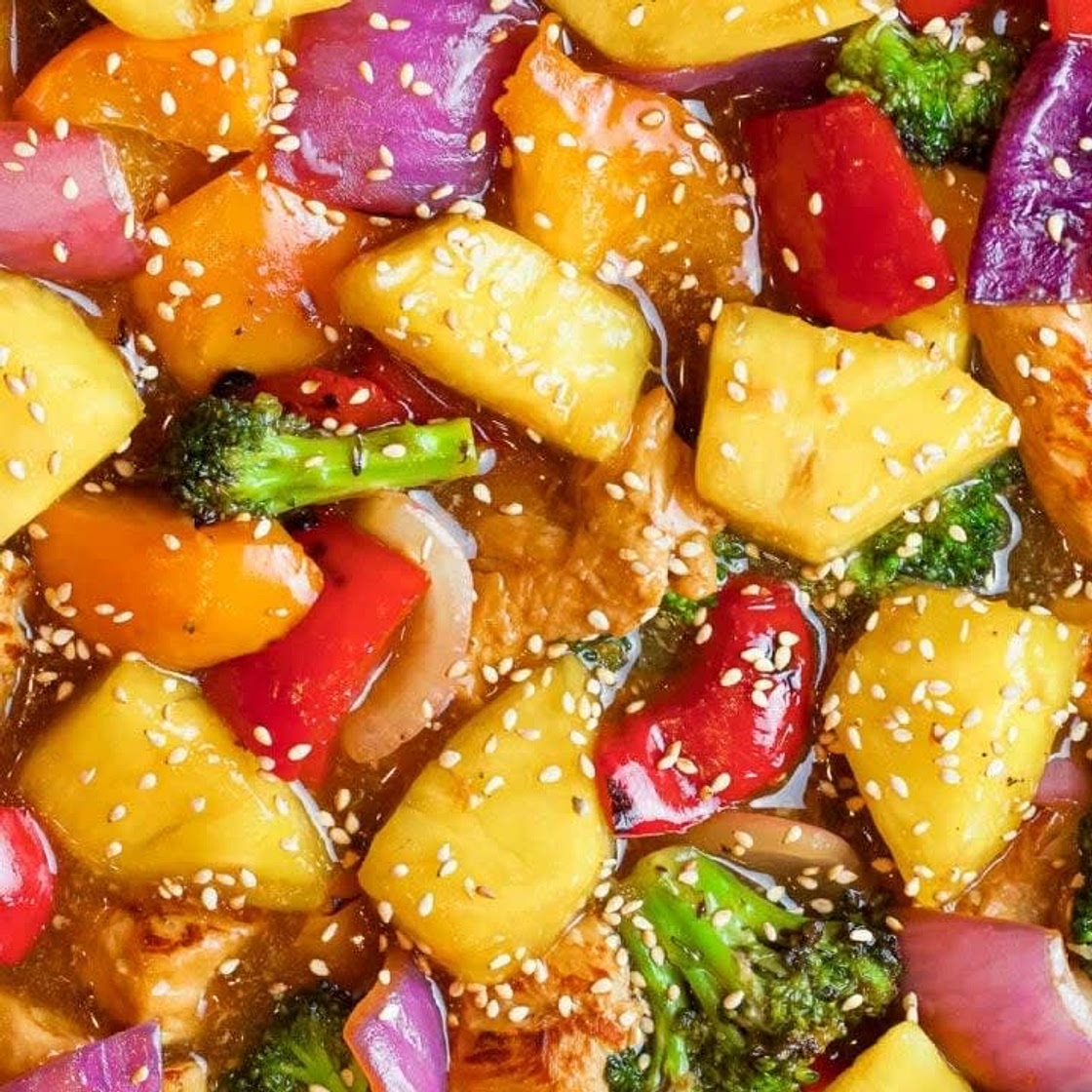 Sweet & Tangy Pineapple Stir Fry