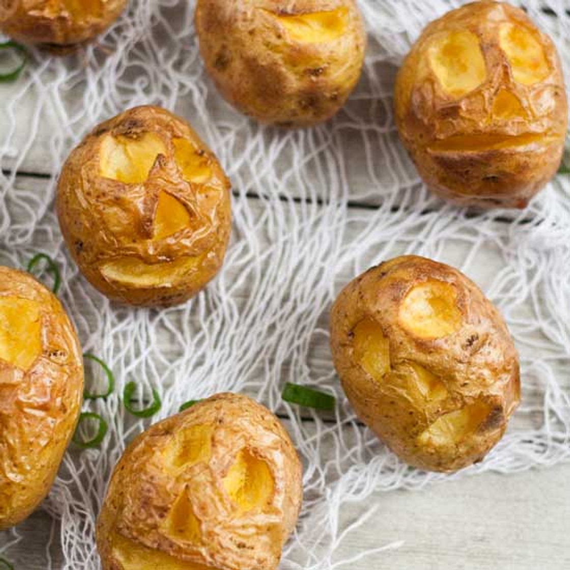 Shrunken Head Potatoes