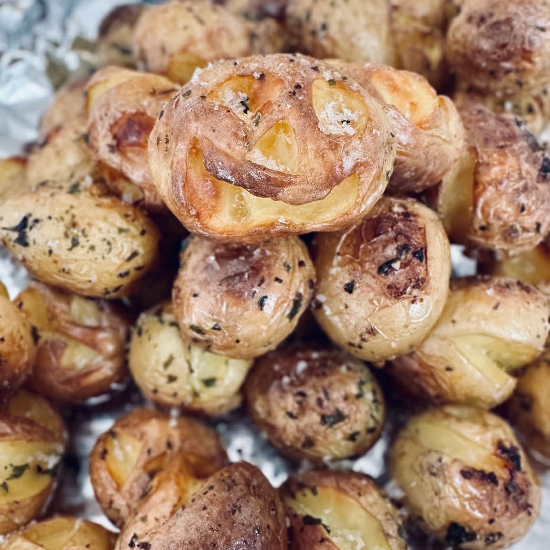 Shrunken Head Potatoes