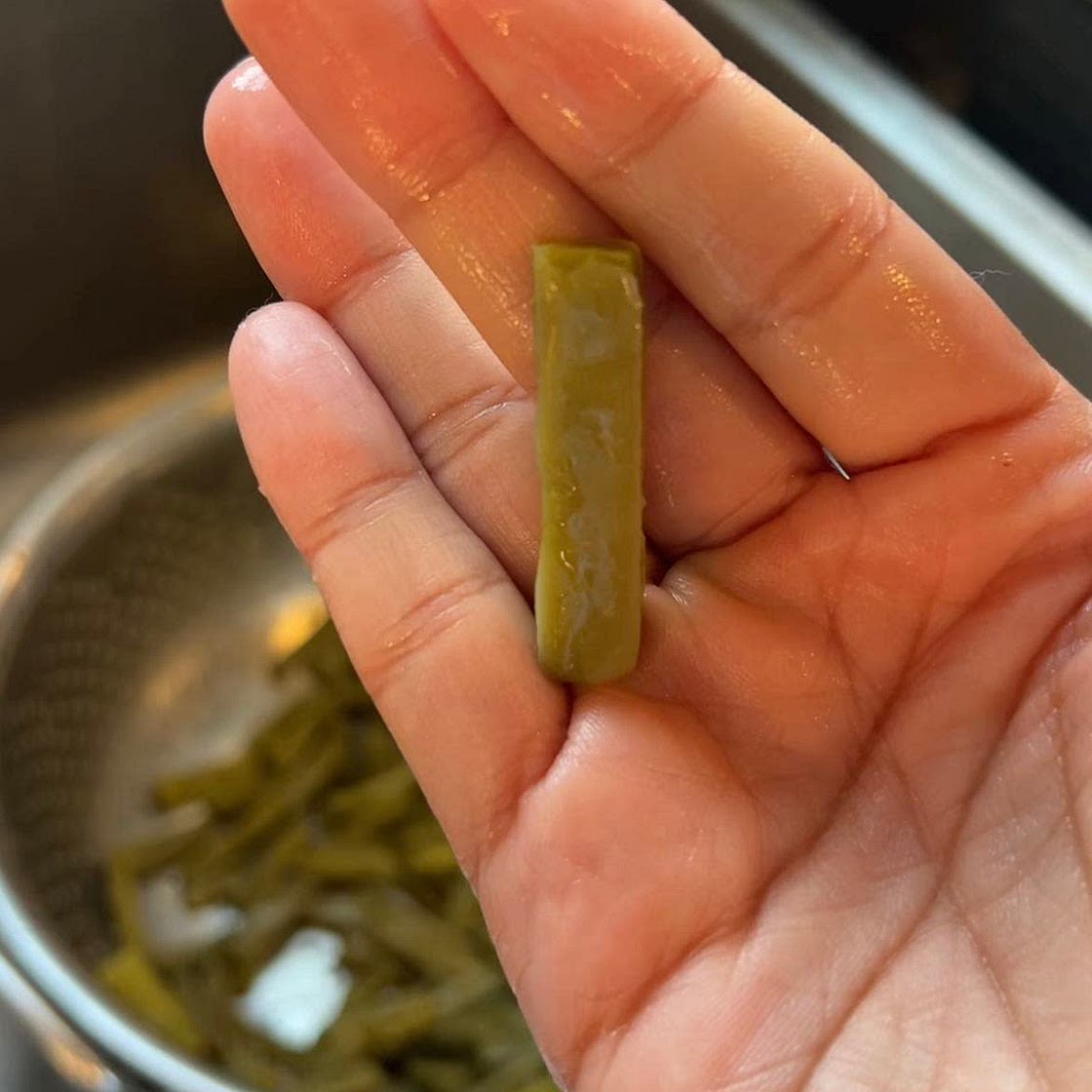 Cooked Nopales 