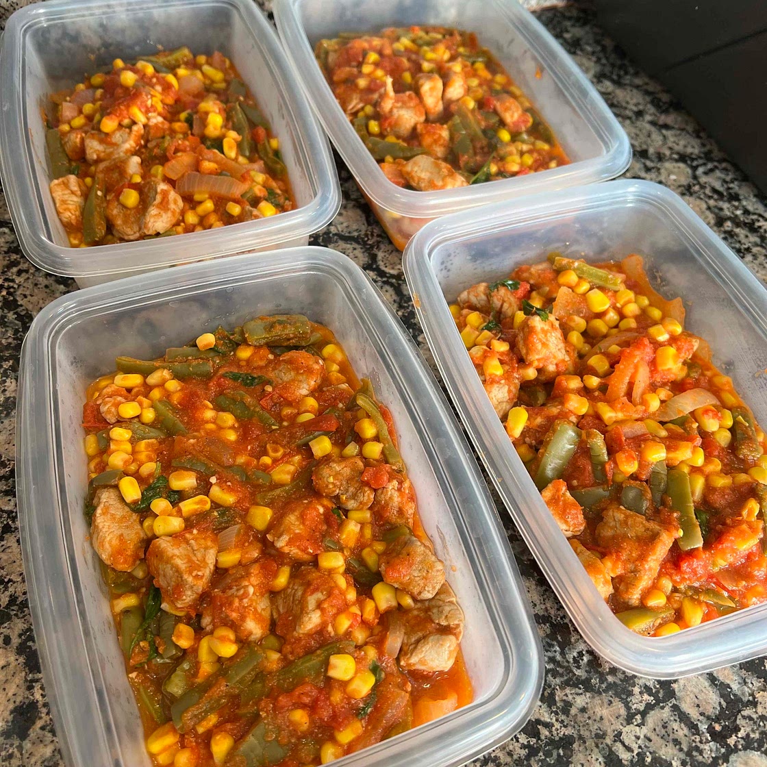 Puerco a La Mexicana 