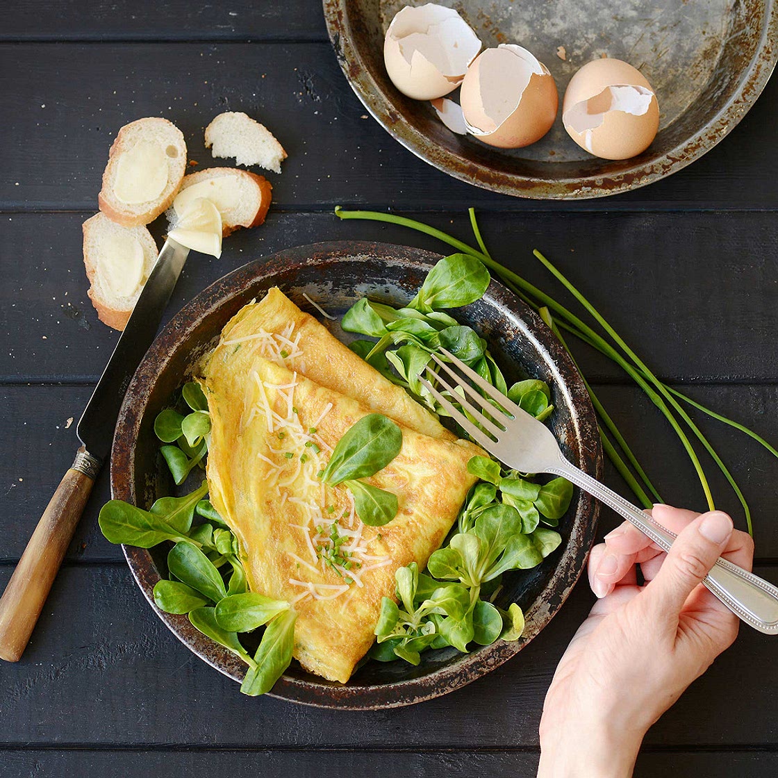Omelette simple