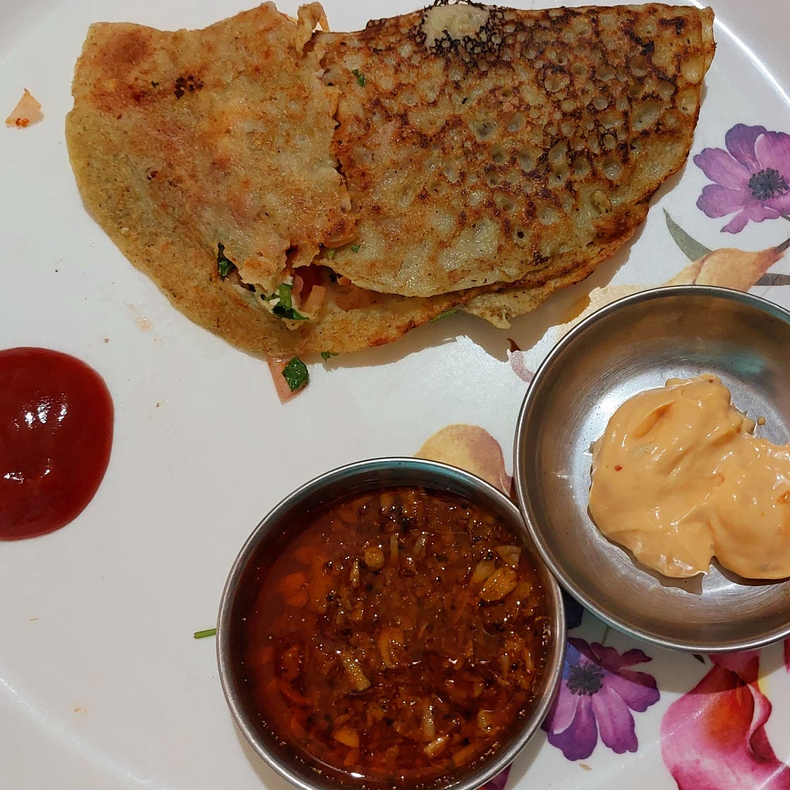 Mixed Daal Stuffed Chilla Recipe 😋😋😋