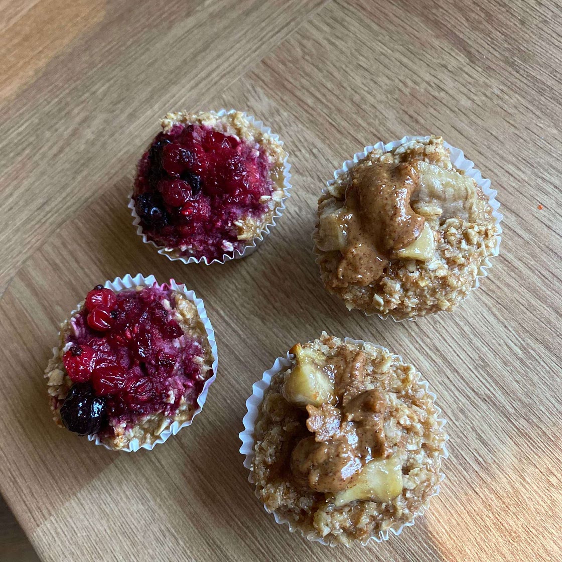 Baked Porridge Cups