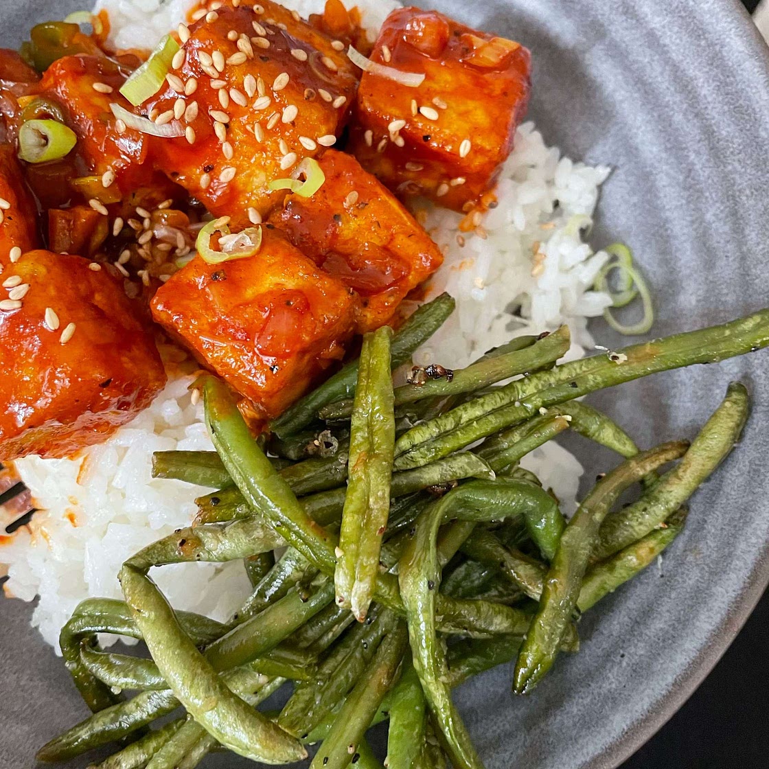 Spicy Garlic Tofu