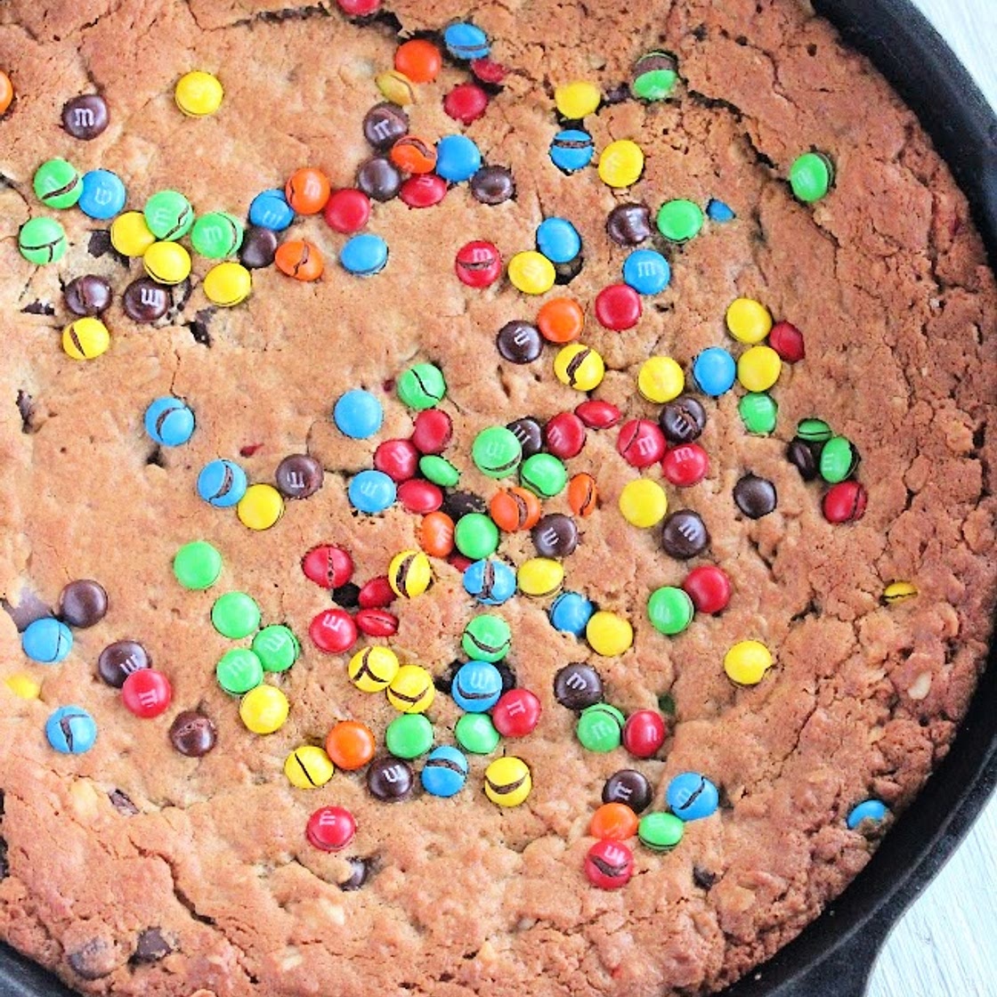 Skillet Monster Cookie