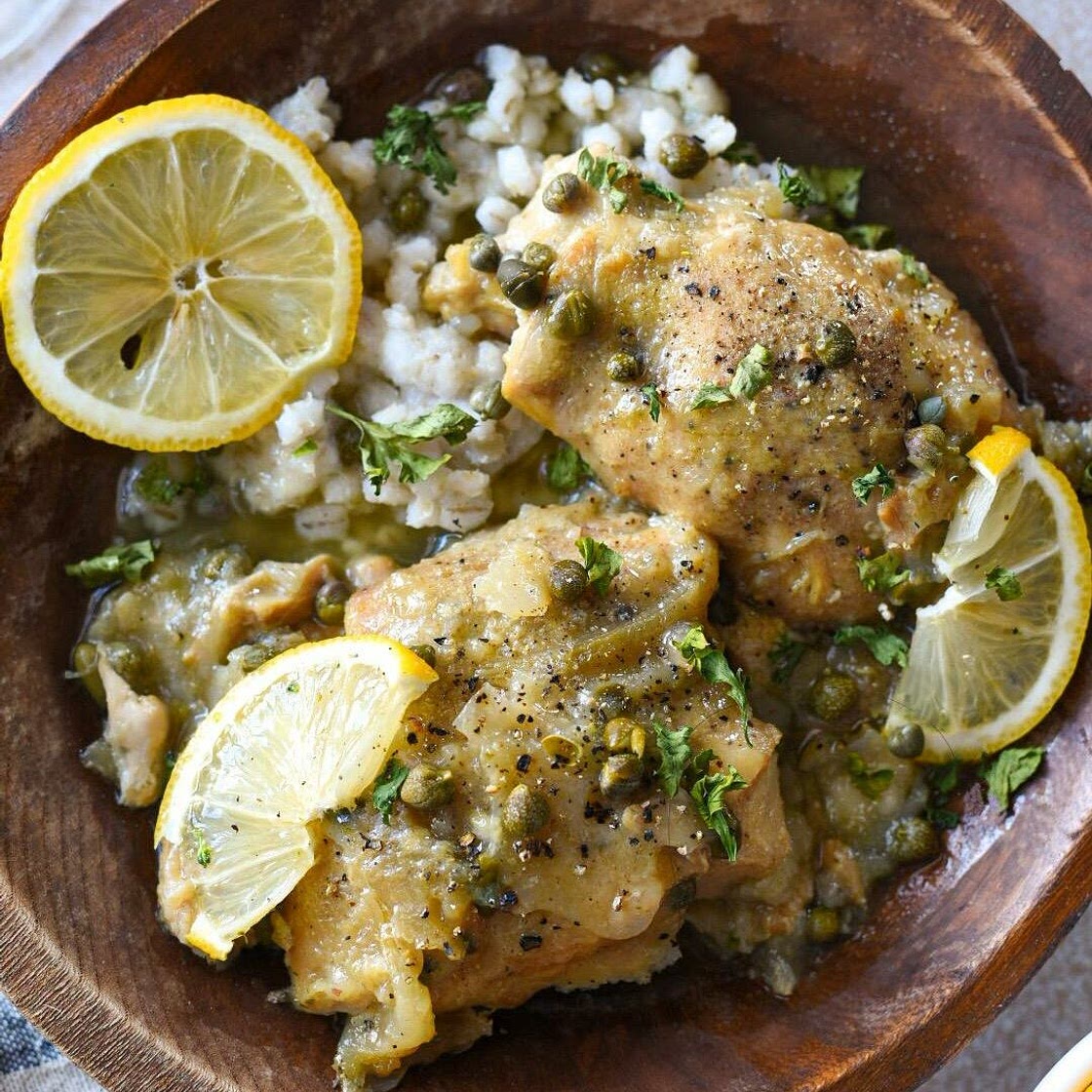 Crockpot Lemon Chicken