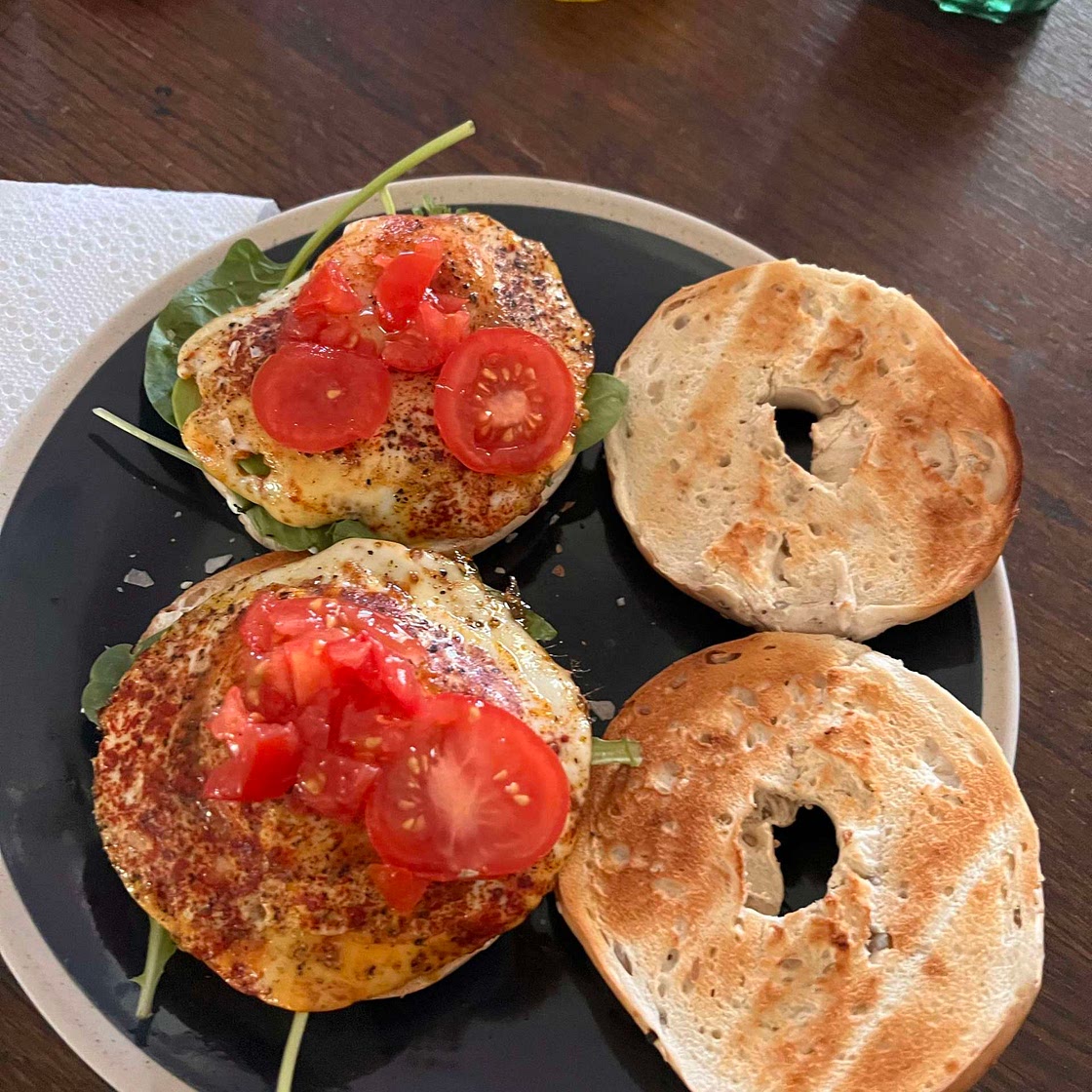 Skipping Class Breakfast Sandwich 