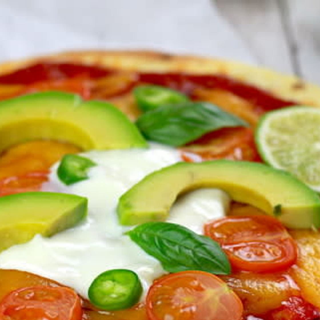 Pizza légère  complète