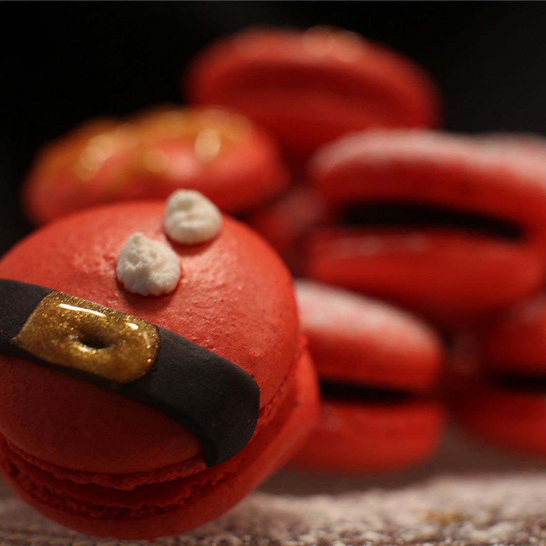 Macarons de Noël