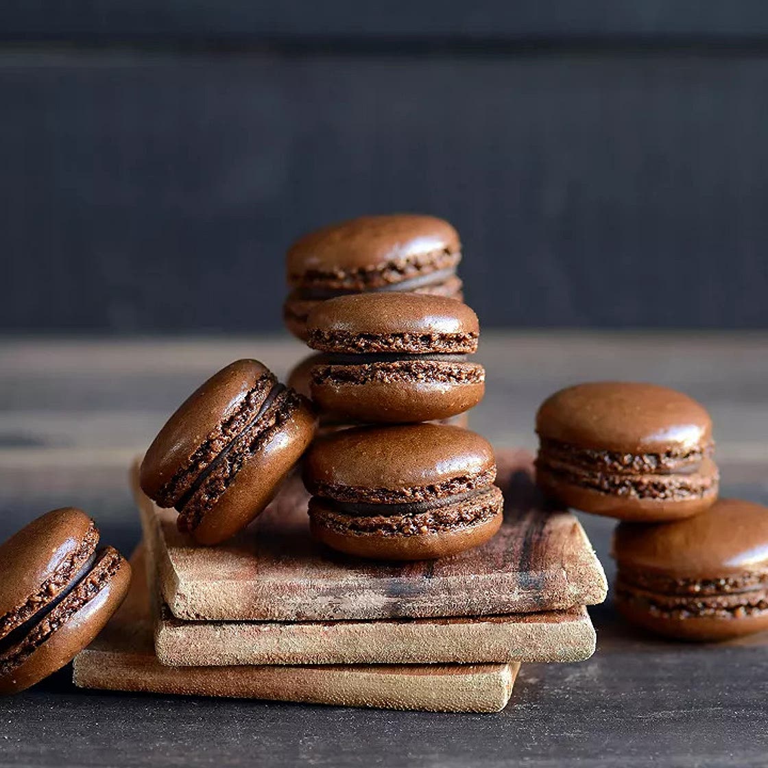 Macarons chocolat