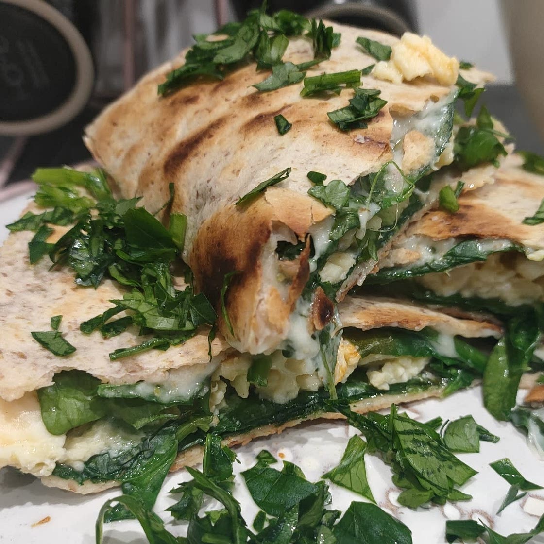 Egg & Avocado Breakfast Quesadilla
