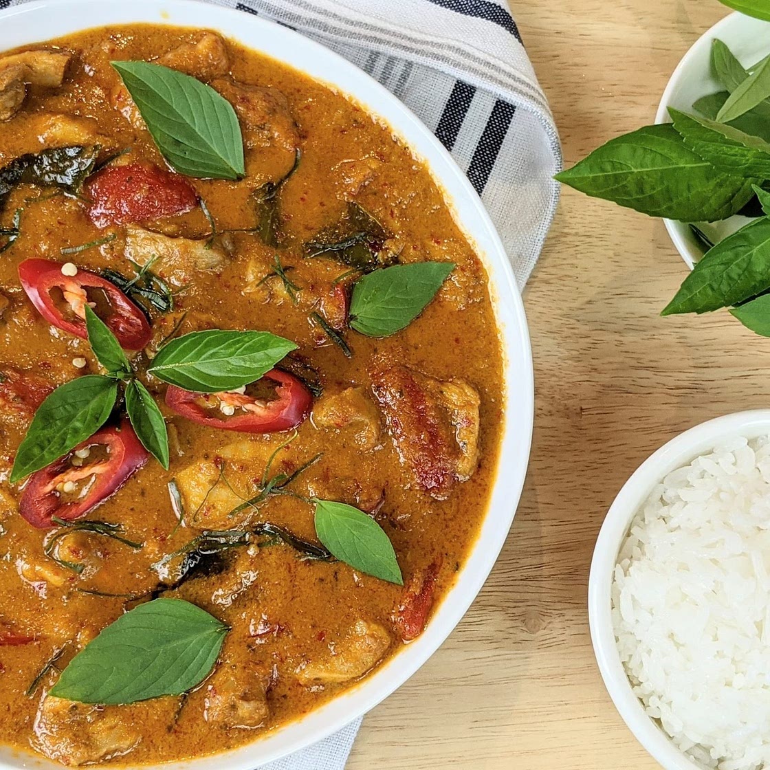 Curry panang au poulet