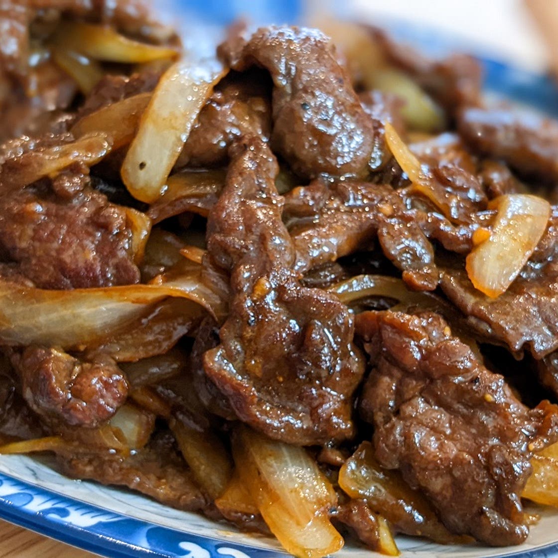 Boeuf aux oignons (recette chinoise)