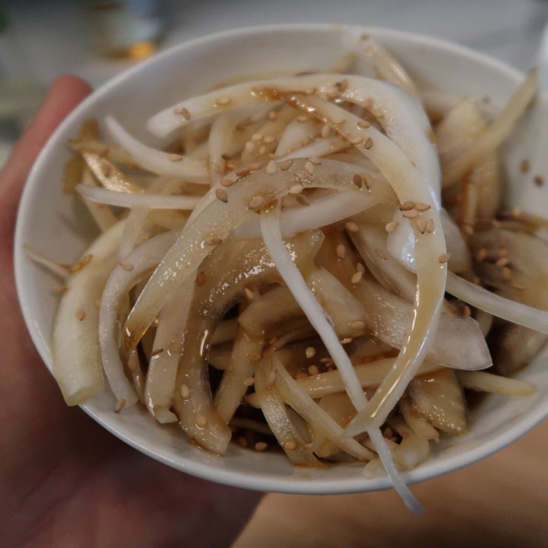 Korean Soy Marinated Onions (Yangpa Jangajji)