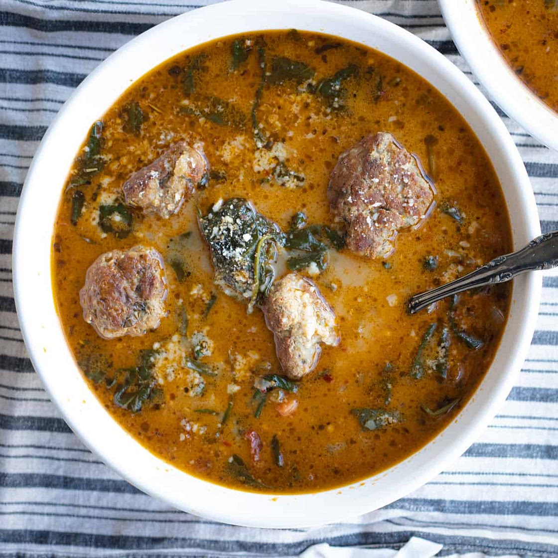 Meatball and Vegetable Soup