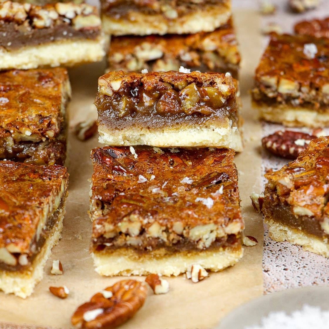 Easy Caramel Pecan Pie Bars