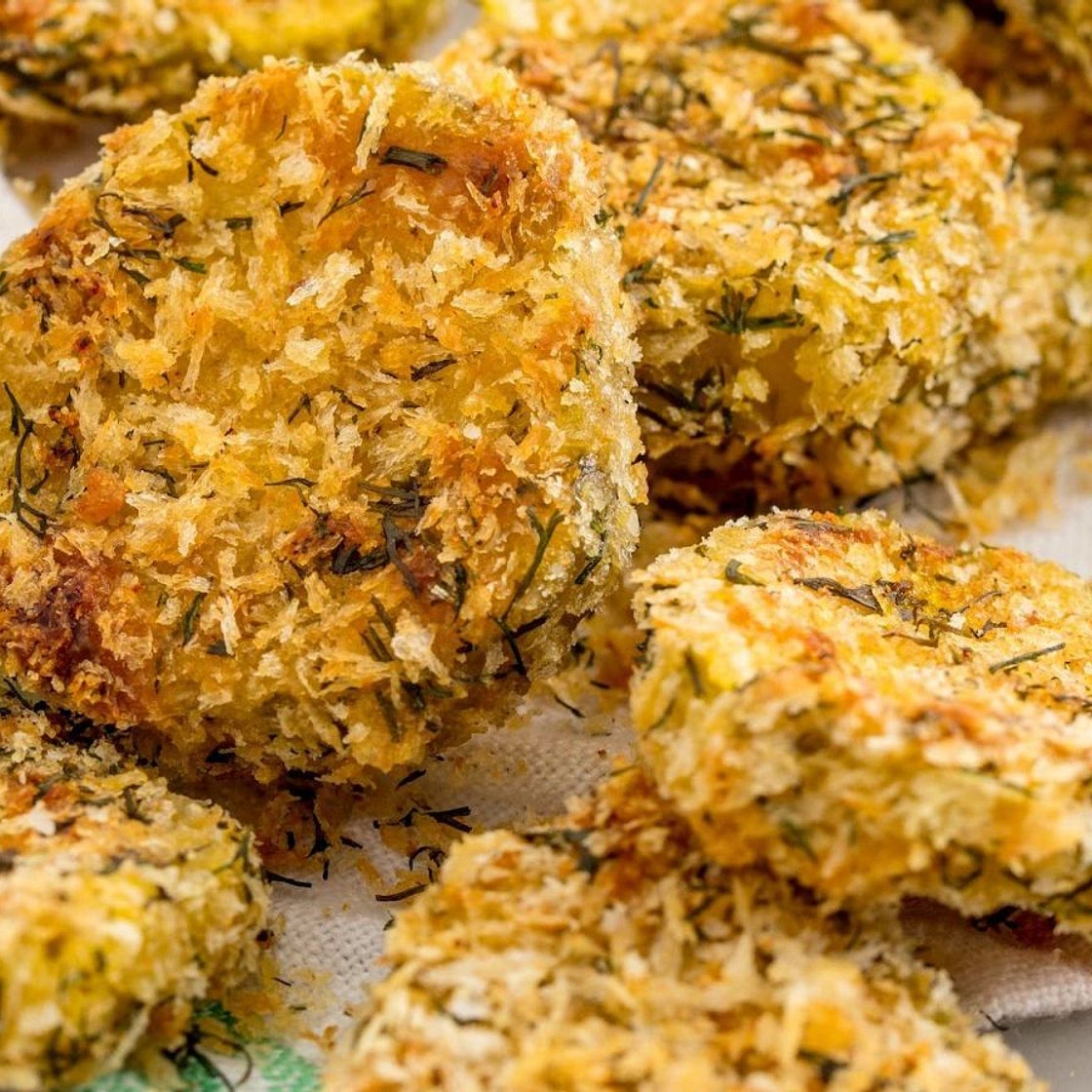 Oven-Fried Pickles