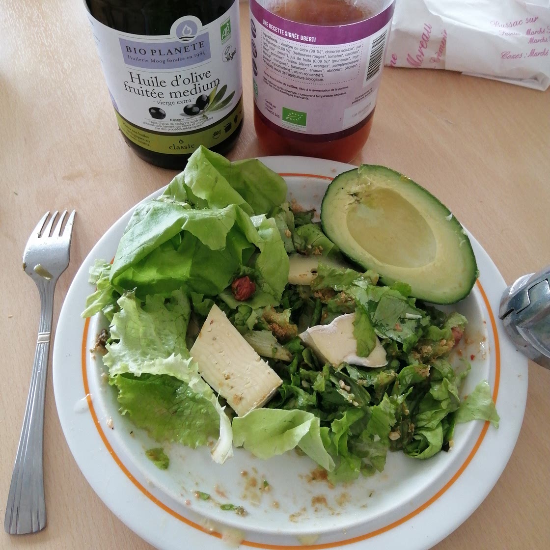 Salade verte 3 fromages