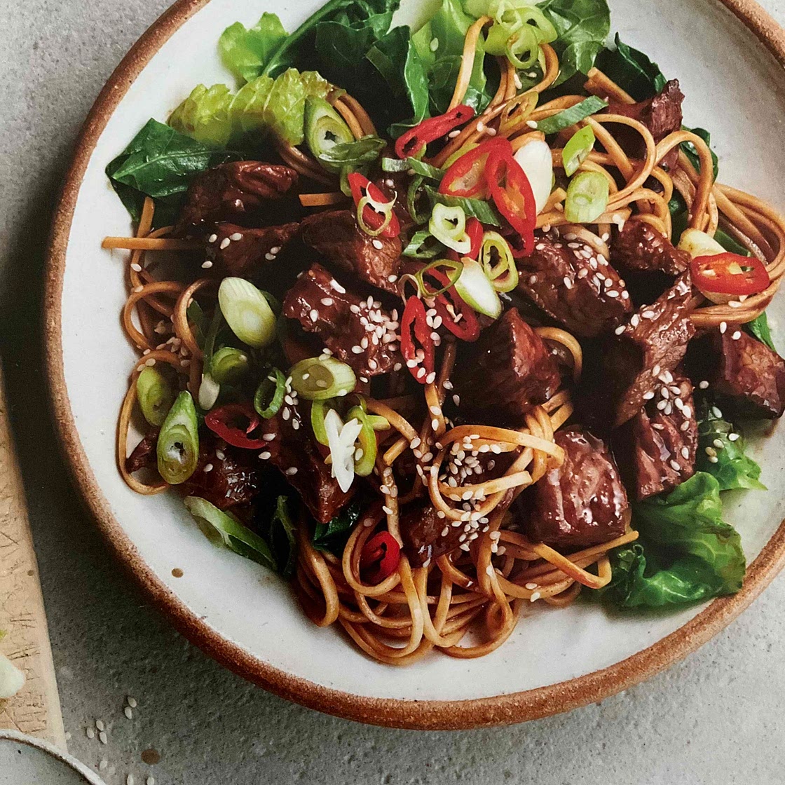 Korean style noodles