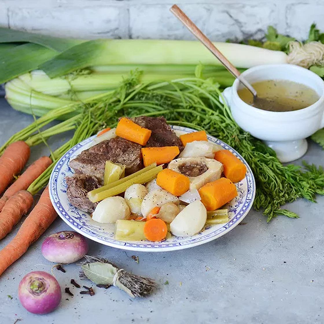 Pot-au-feu traditionnel