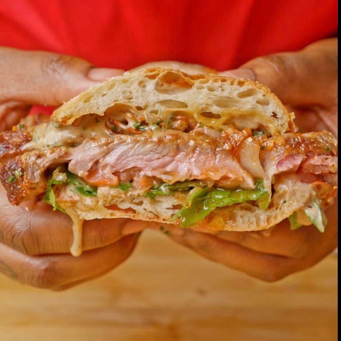 Miso steak sandwich 