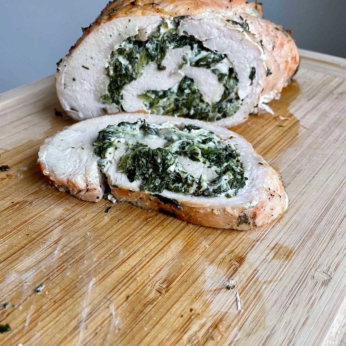 Turkey roulade 