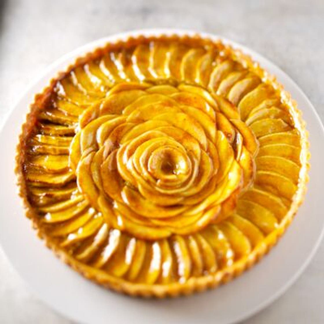 Tarte aux pommes à l'ancienne