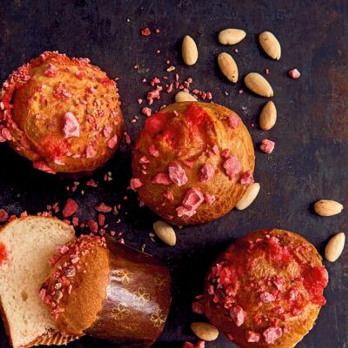 Brioche aux pralines roses d’Eric Kayser