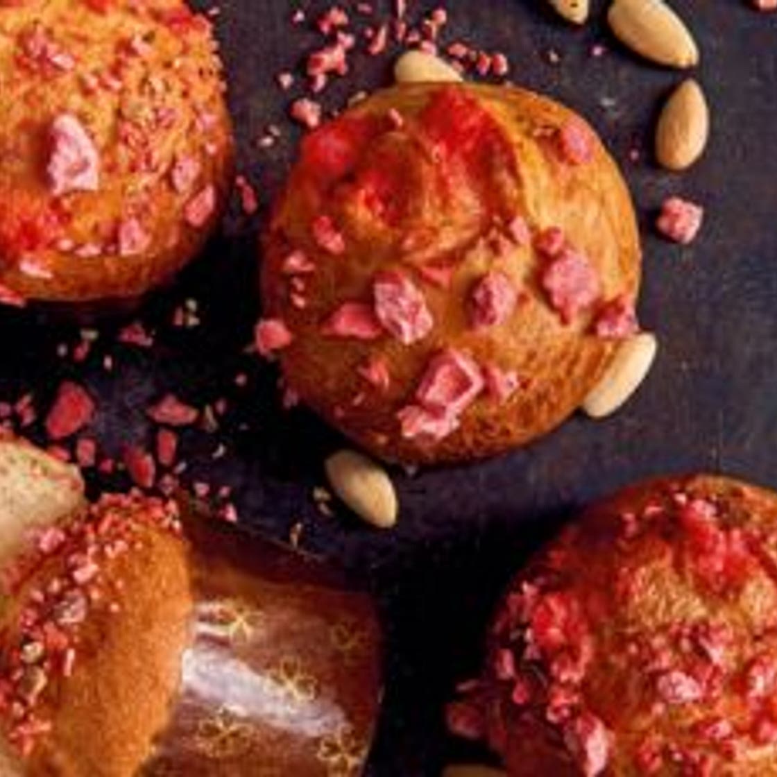 Brioche aux pralines roses d’Eric Kayser