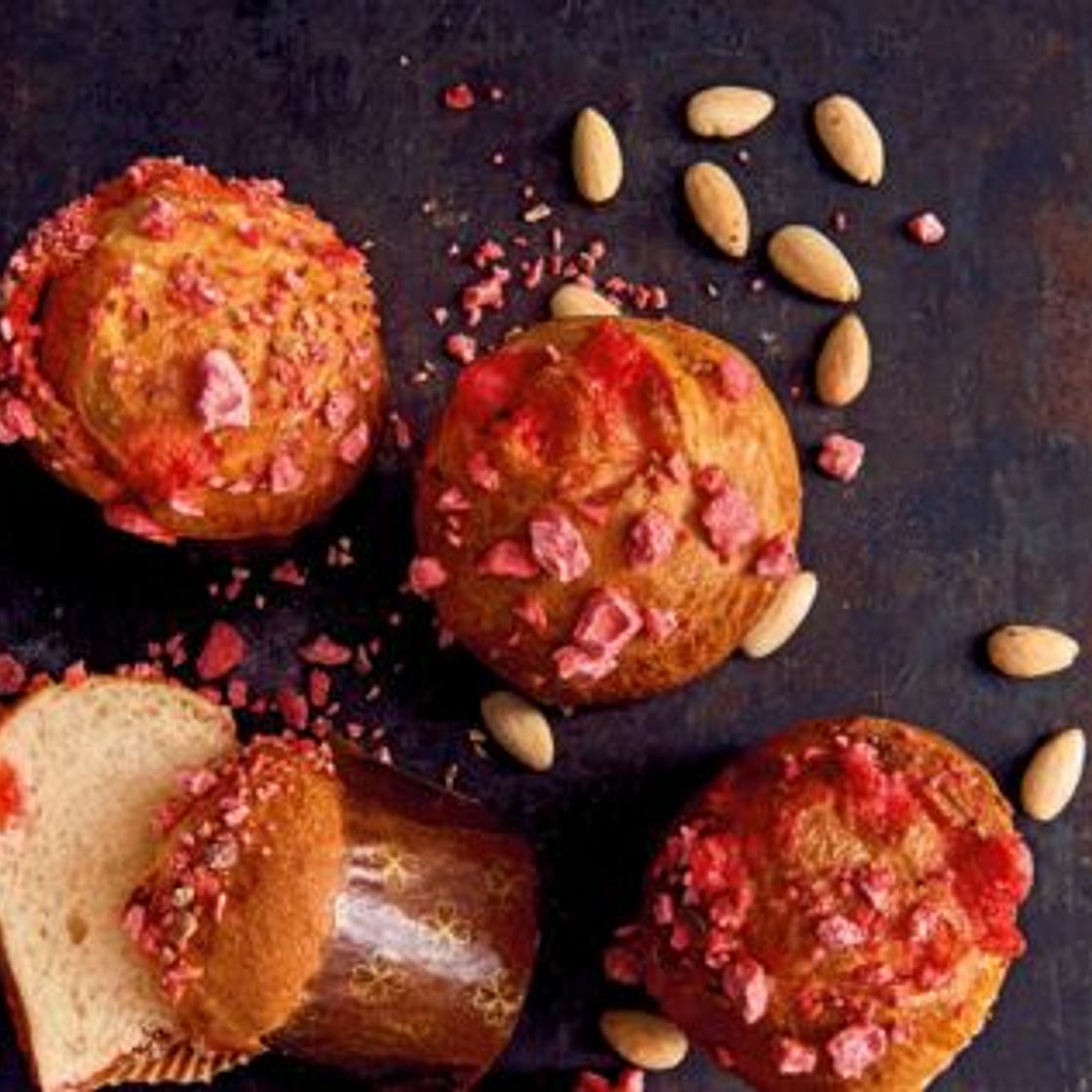 Brioche aux pralines roses d’Eric Kayser