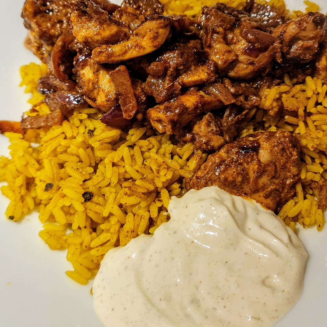 Indian-ish Chicken Biryani