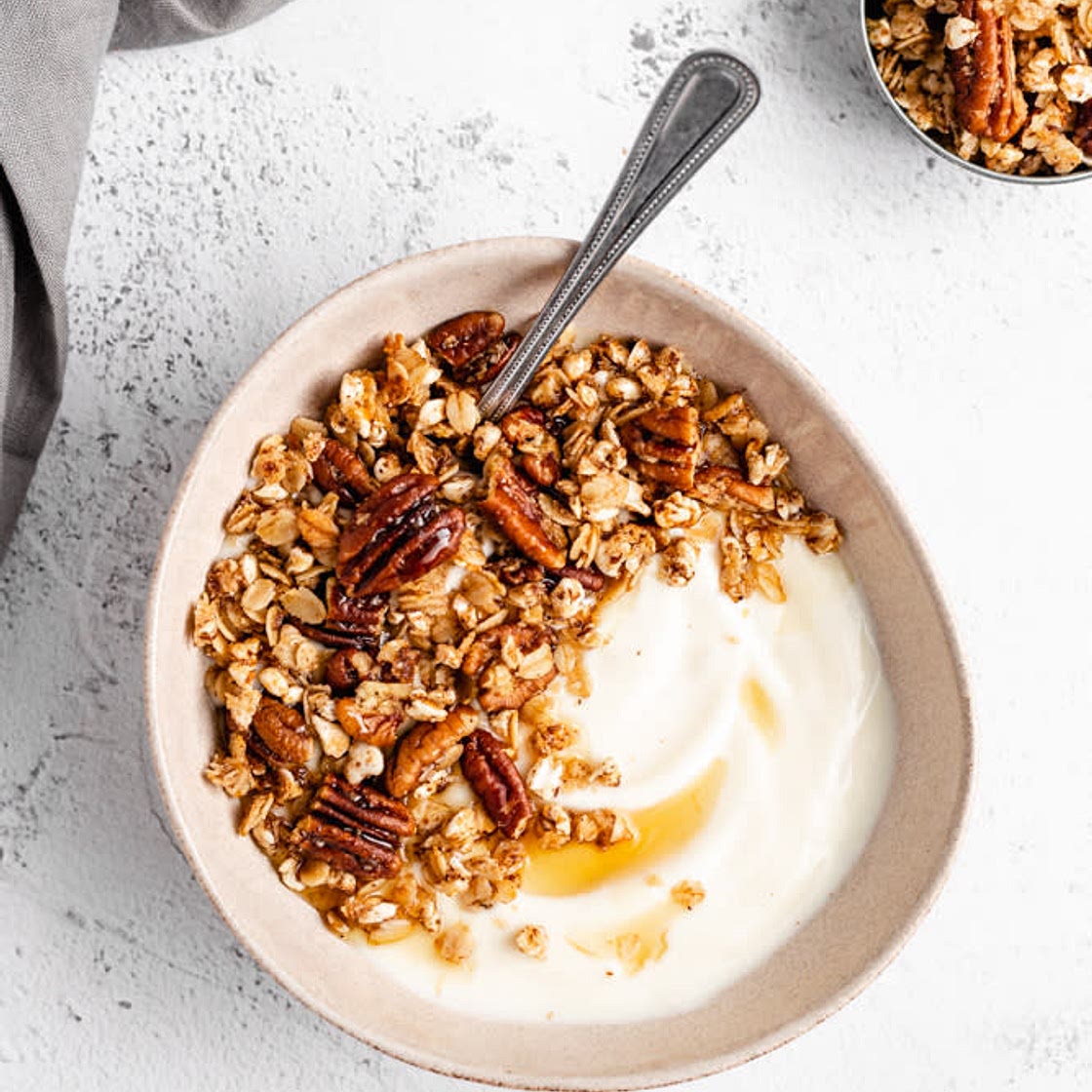 Maple pecan granola