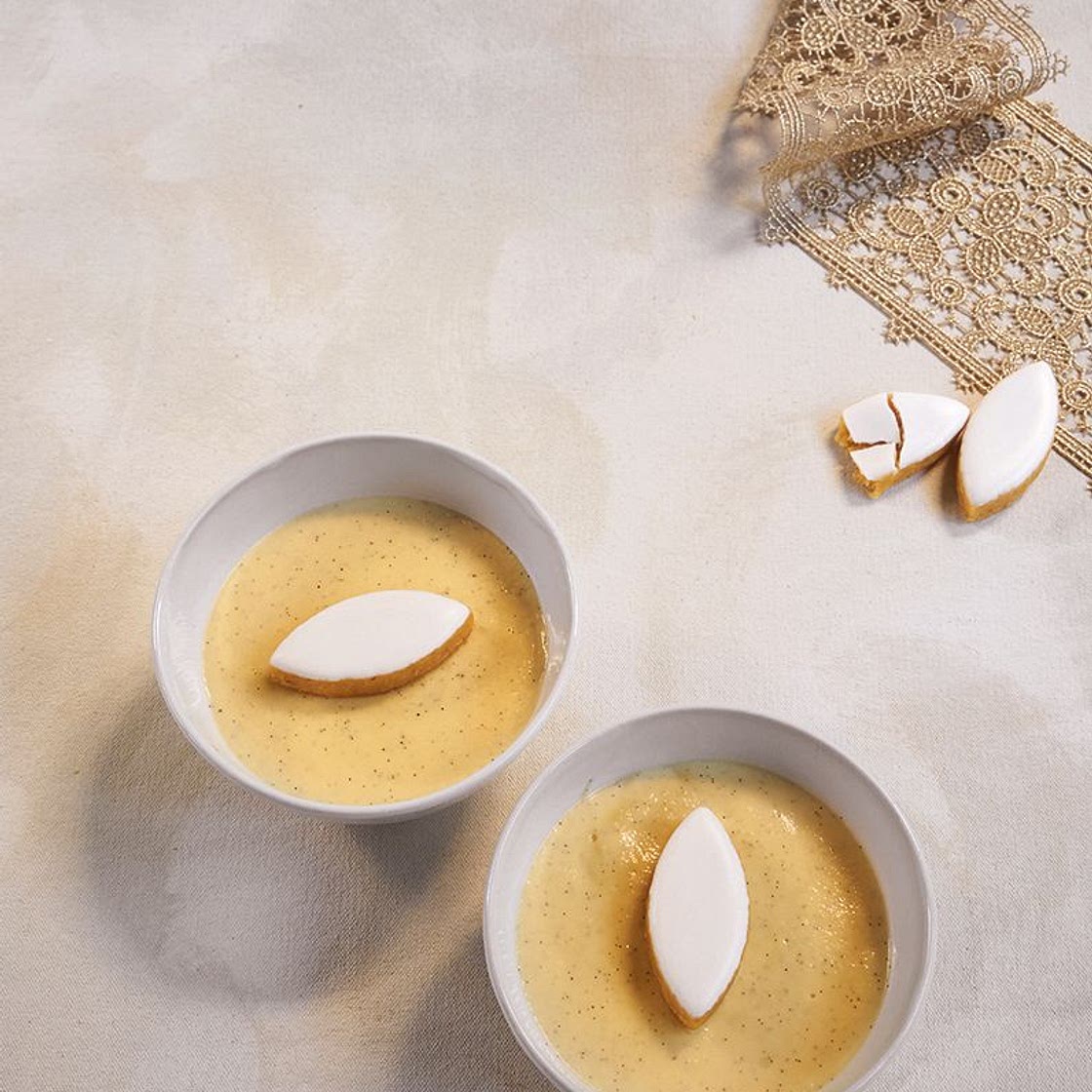 Crème catalane au calisson