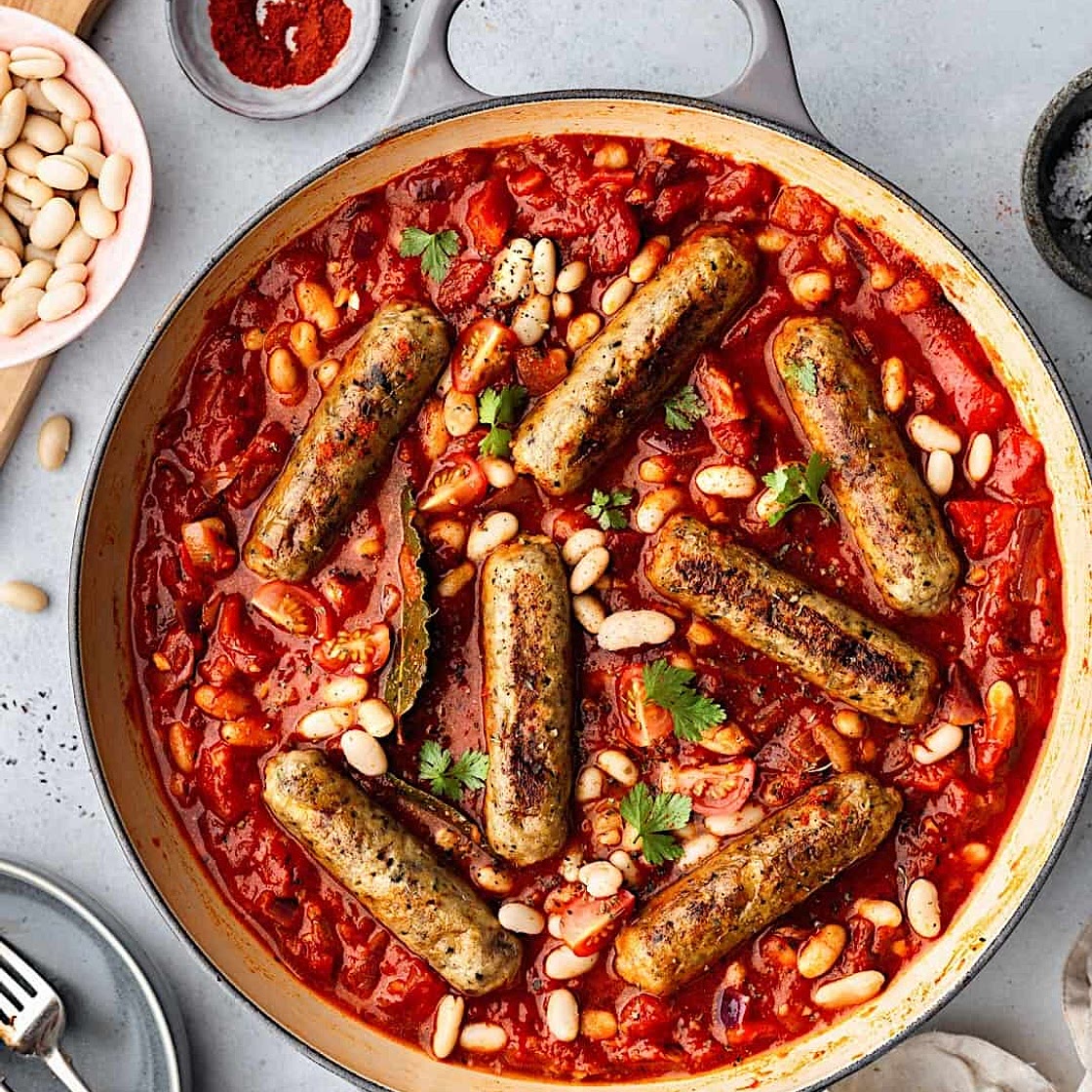 Sausage and Cannellini Bean Stew